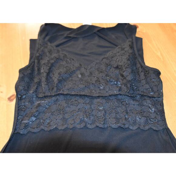 WHBM Sleeveless Blouse, Tank, Lace Underlay, Ln, Women's Small - Picture 6 of 6